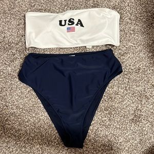 Forever 21 - July 4th swimwear set